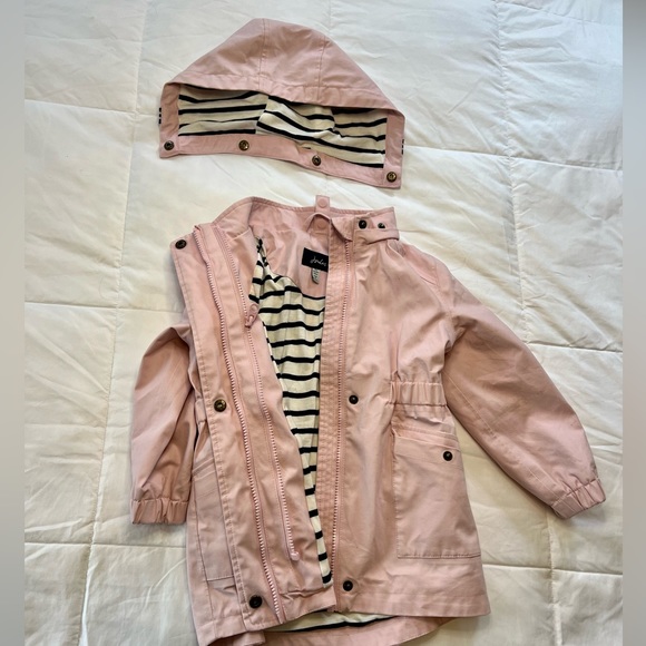 Girls 5y Joules Raincoat - Picture 3 of 6